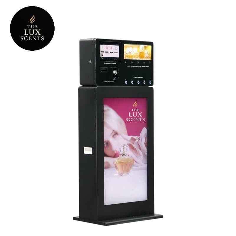 Premium fragrance vending machine